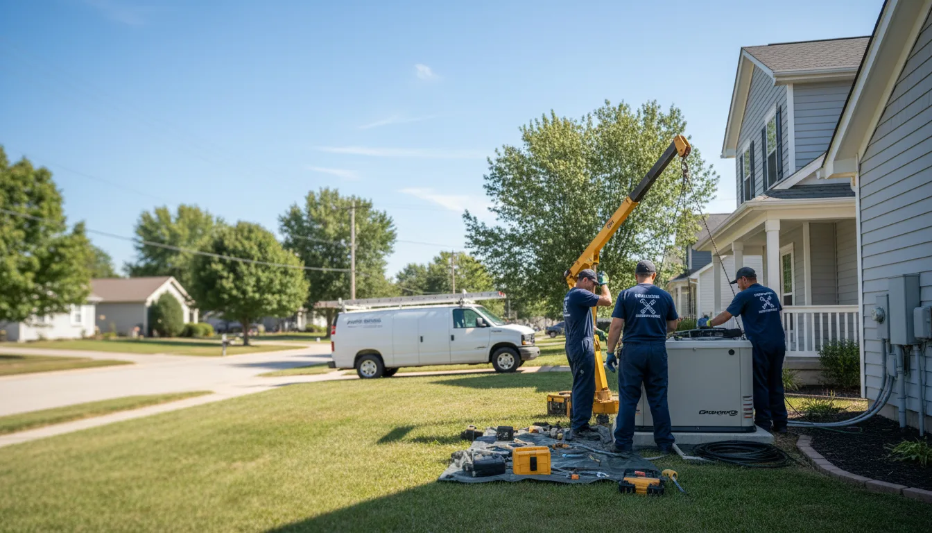 Generator Installation in Harveyville, KS near me